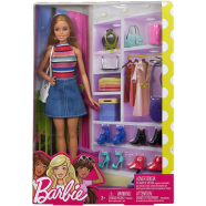 BARBIE FVJ42 Doll And Shoe Accessories Doll
