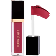 BEAUTY GLAZED Matte Lipstick Waterproof Long Lasting Lip Gloss Nude Velvet Pigment Batom Women Fashion Lip Makeup image