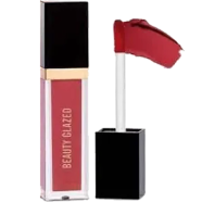 BEAUTY GLAZED Matte Lipstick Waterproof Long Lasting Lip Gloss Nude Velvet Pigment Batom Women Fashion Lip Makeup image