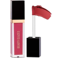 BEAUTY GLAZED Matte Lipstick Waterproof Long Lasting Lip Gloss Nude Velvet Pigment Batom Women Fashion Lip Makeup image