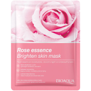 BIOAQUA Rose Essence whitning moisturizing facial care skin care sheet mask- 25gm image