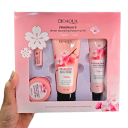 BIOAQUA Sakura Series 4 in 1 Skincare Set – Brightening, Hydrating Anti-Aging Face Care image