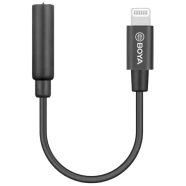 BOYA BY-K3 3.5mm TRRS (Female) to Lightning (Male) Audio Adapter image