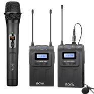 BOYA BY-WM8 Pro-K4 UHF Dual-Channel Wireless Microphone System