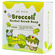 BROCCOLI HERBAL SCRUB SOAP 100 Percent Organic Product image