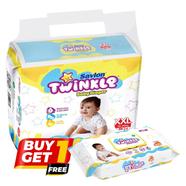 BUY 1 Savlon Twinkle Baby Belt System Baby Diaper (XXL Size) (15-30kg) (24pcs) GET 1 Savlon Twinkle Baby Wipes Pouch 120pcs FREE image