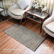 Baah Mediterenean Black Rug 4′ x2′ Dia image