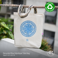 Baah Recycled Blue Mystique Tote Bag icon