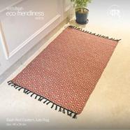 Baah Red Eastern Jute Rug image