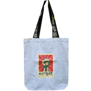 Baah's 36th July In Grey 100 percent Recycled Cotton Canvas Bag image