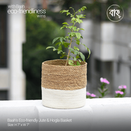 Baah’s Eco-friendly Jute And Hogla Basket image