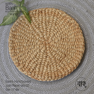 Baah’s Hand braided Jute Placemats 02 (set of six)