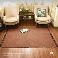 Baah’s Mediterenean Maroon Jute Rug 7x4 ft