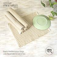 Baah’s Mediterranean Beige Jute Placemats 02 (set of six) image