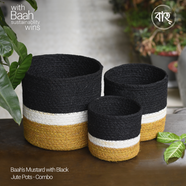 Baah’s Mustard with Black Jute Pots – Combo icon