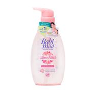 Babi Mild White Sakura Head And Body Baby Bath 380 ML image