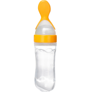 Babies Cosmos Silicone Feeder With Spoon image