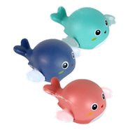 Baby Bath Toy Dolphins Clockwork swimming playing in the water Toy Cartoon Childrens Baby Turtle Play in the Water Chain Girl Boy Play in the Water -1pcs image