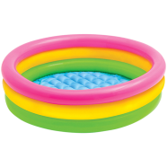 Baby Bath Tub, Baby Swimming Pool With Electric Pumper (58x13 Inch) - Multicolor. image