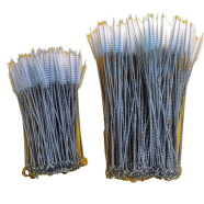 Baby Bottle Straw Brush, Milk Bottle Brush, Water Cup Brush, Stainless Steel Straw Brush, Test Tube Cleaning Brush, Multifunctional Baby Cleaning Brush -2pcs image