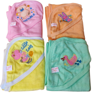 Baby Captowel / New Born Baby Towel CN-1 Pcs image