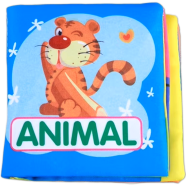 Baby Cloth Book [Animal 1356] Early Education Cloth Book - 1 Pc icon