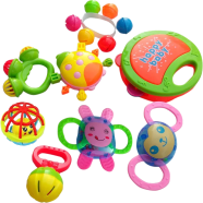 Baby Concert Funny Little Toy Baby Play Plastic Toy Jhunjhuni Set image