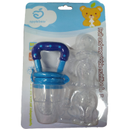Baby Fruit Chusni With 3 Silicone Nipple CN -1pcs image