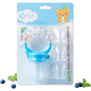 Baby Fruit Chusni With 3 Silicone Nipple CN -1Pc image