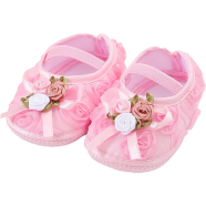 Baby Girls Shoes Soft Sole CN (0-10 Month) - 1Pair image