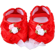 Baby Girls Shoes Soft Sole CN -1 Pair image