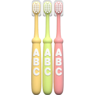 Baby Hand Brush Children's Toothbrush Soft-bristled Cn -3 Pcs Set image