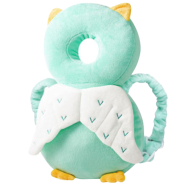 Baby Head Protector Backpack with Knee Pads And Non-Slip Socks (Turtle) image