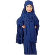 Baby Khimar/Kheemar Borka Full Set (khimar_4-6_coffee) image