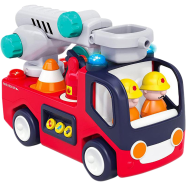 Baby Musical Fire Truck Toys-Early learning Rescue Vehicle