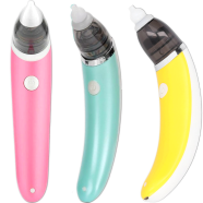 Baby Nasal Aspirator Electric Safety Hygienic Nasal Suction Device (Any Colour). image