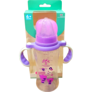 Baby PP Feedin Bottle with Handle 240ml - 1pcs image