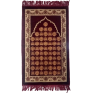 Baby Prayer Soft Jaynamaz - Red (42×18 Inch) image