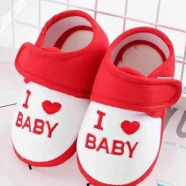 Baby Shoes Soft Sole CN 0-10 Month -1 Pair image