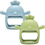 Baby Silicone Hand Teether Pacifiers CN With Box 1 Pcs image