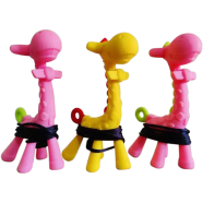 Baby Silicone Teether Giraffe Xierbao CN- 1pcs image