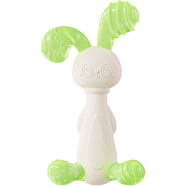 Baby Silicone Teether Rabbit With Storage Box - 1 Pcs image