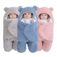 Baby Sleeping Bag – Ultra-Soft Fluffy Fleece Swaddle for Newborns (0-12 Months) icon