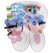 Baby Sunglasses With Hair clips and Fita image
