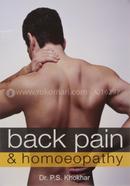 Back Pain and Homoeopathy image