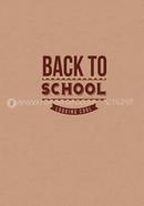 Back To School - Stapled Notebook [96 Page] [Thin Foldable Cover] image