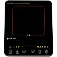Bajaj ABS Majesty Slim 2100 Watt Induction Cooktop (Black, Gold mix)