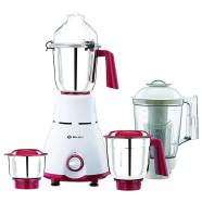 Bajaj GX-4701 800W Mixer Grinder with Nutri Pro Feature, 4 Jars, White