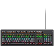 Bajeal Full Sized Mechanical Keyboard Switch Swappable Black image