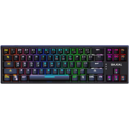 Bajeal Lighting Blue Switch Mechanical Hot Swappable Ten Keyless Keyboard Black image